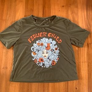 Flower child 70s top